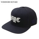  新品 ヨシノリコタケ YOSHINORI KOTAKE NYC LOGO CAP キャップ 新作 エンブレム ゴルフキャップ スポーツ ETS044