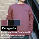 【2023年11月度 通算7度目の月間優良ショップ受賞】 新品 パタゴニア Patagonia Fitz Roy Icon Uprisal Crew Sweatshirt フィッツロイ アイコン アップライザル クルー スウェットシャツ 39667 メンズ レディース 新作 アウトドア キャンプ