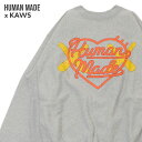 楽天Cliff Edge【月間優良ショップ7度受賞】 新品 ヒューマンメイド HUMAN MADE x カウズ KAWS SWEATSHIRT スウェット メンズ 新作 NIGO ニゴー APE KAWS ガールズドントクライ