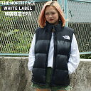 【月間優良ショップ7度受賞】 新品 ザ・ノースフェイス ホワイトレーベル THE NORTH FACE WHITE LABEL NV3NP55A NUPTSE ON BALL VEST ヌプシ ダウン ベスト 新作