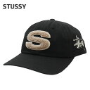 ステューシー 服 メンズ 【月間優良ショップ7度受賞】 新品 ステューシー STUSSY CHENILLE S LOW PRO CAP キャップ メンズ レディース 新作 スケート ストリート エイトボール ストックロゴ ストゥーシー スチューシー