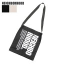 【月間優良ショップ7度受賞】 新品 ネイバーフッド NEIGHBORHOOD ID SHOULDER BAG ショルダーバッグ サコッシュ スマホショルダー メンズ 新作 232MYNH-CG03 HOODS モーターサイクル ミリタリー バイカー 滝沢伸介