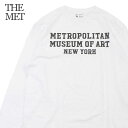 【月間優良ショップ7度受賞】 新品 メトロポリタン美術館 The Metropolitan Museum of Art MET Met Campus Long-Sleeve Tee 長袖Tシャツ メンズ ミュージアムショップ 限定 国内未発売