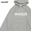 【月間優良ショップ7度受賞】 新品 フラグメントデザイン Fragment Design x リトゥ retaW Hoodie wateR logo パーカー メンズ 新作