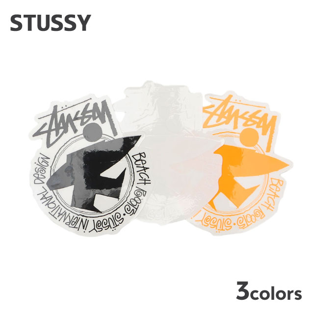 【月間優良ショップ7度受賞】 新品 ステューシー STUSSY BEACH ROOTS STICKER ステッカー メンズ レディース スケート ストリート エイトボール ストックロゴ ストゥーシー スチューシー