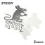 ڷͥɥå7ټޡ  ƥ塼 STUSSY RATS STICKER ƥå  ǥ  ȥ꡼ ȥܡ ȥå ȥ 塼