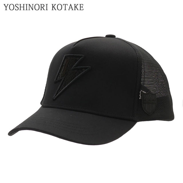 【月間優良ショップ7度受賞】 新品 ヨシノリコタケ YOSHINORI KOTAKE x バーニーズ ニューヨーク BARNEYS NEWYORK BLACK LINE THUNDER MESH CAP キャップ メンズ 新作 エンブレム ゴルフキャップ スポーツ ETBN-9