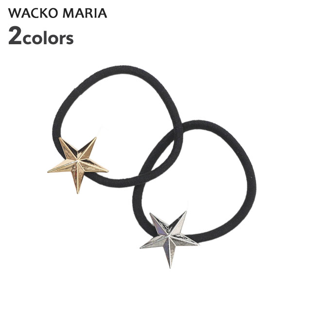  新品 ワコマリア WACKO MARIA HAIR BAND(STAR) ヘアバンド ヘアゴム メンズ レディース 新作 WMGP-GG69 GUILTY PARTIES ギルティー パーティーズ