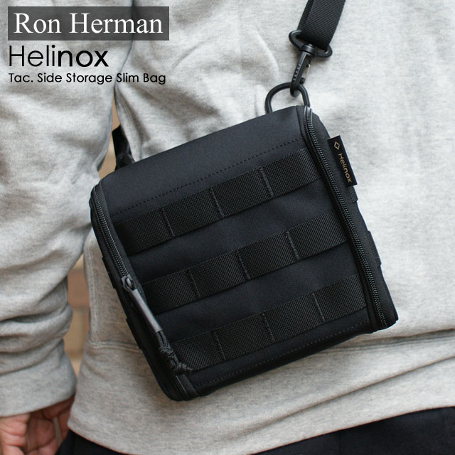 【月間優良ショップ7度受賞】 新品 ロンハーマン Ron Herman x ヘリノックス Helinox Tactical Side Storage Slim XS Shoulder Bag ショルダーバッグ メンズ レディース 新作