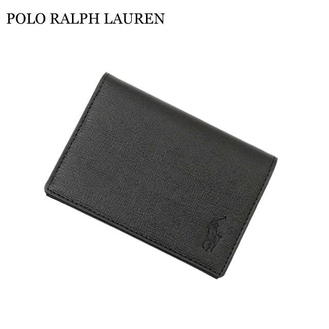 ラルフローレン 名刺入れ 【月間優良ショップ7度受賞】 新品 ポロ ラルフローレン POLO RALPH LAUREN P-1060ORIN 名刺入れ エンボス Card Case カードケース 本革 牛革 レザー メンズETF089