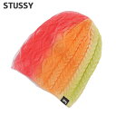 ステューシー ニット帽 メンズ 【月間優良ショップ7度受賞】 新品 ステューシー STUSSY SPRAY MULTI KNIT BEANIE ビーニー ニットキャップ メンズ レディース 新作 スプレー