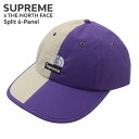 【月間優良ショップ 8度受賞】 新品 シュプリーム SUPREME x ザ ノースフェイス THE NORTH FACE Split 6 Panel スプリット 6パネル キャップ メンズ 新作 BOX LOGO ボックスロゴ(4)