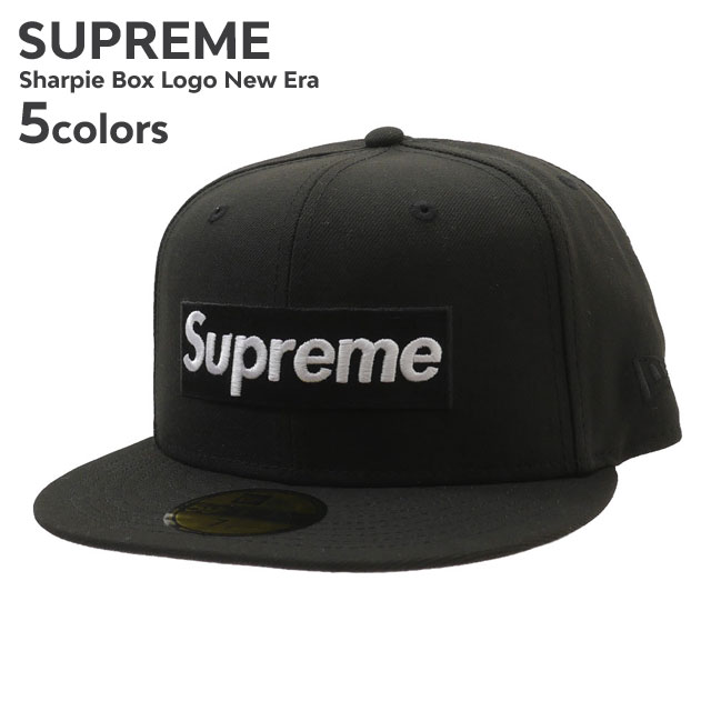 【月間優良ショップ7度受賞】 新品 シュプリーム SUPREME 24SS Sharpie Box Logo New Era Cap ボックスロゴ ニューエラ キャップ メン..