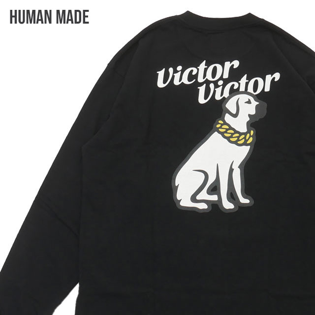 楽天Cliff Edge【月間優良ショップ7度受賞】 新品 ヴィクター・ヴィクター・ワールドワイド Victor Victor Worldwide VICTOR LONG SLEEVE T-SHIRT 長袖Tシャツ メンズ 新作 HUMAN MADE ヒューマンメイド 取り扱い NIGO ニゴー APE KAWS ガールズドントクライ