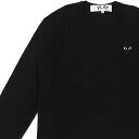  新品 プレイ コムデギャルソン PLAY COMME des GARCONS BLACK HEART LS TEE 長袖Tシャツ メンズ レディース ハート ロゴ AX-T120-051