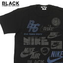 【月間優良ショップ7度受賞】 新品 ブラック コムデギャルソン BLACK COMME des GARCONS x ナイキ NIKE BRS TEE Tシャツ メンズ レディース 新作 ETN122