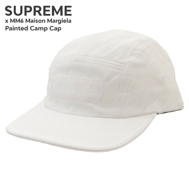  新品 シュプリーム SUPREME x メゾン マルジェラ MM6 Maison Margiela 24SS Painted Camp Cap キャンプ キャップ メンズ レディース 2024SS 新作 ストリート スケート スケーター エムエム6