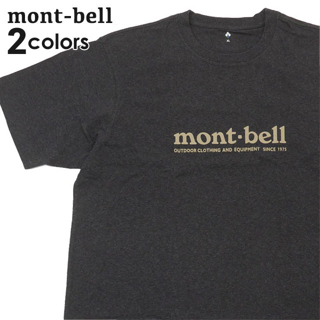 モンベル トップス レディース 【月間優良ショップ7度受賞】 新品 モンベル mont-bell Pear Skin Cotton mont-bell Full Logo Tee ペアスキン コットン フルロゴ Tシャツ 2104814 メンズ レディース 新作 ETK024