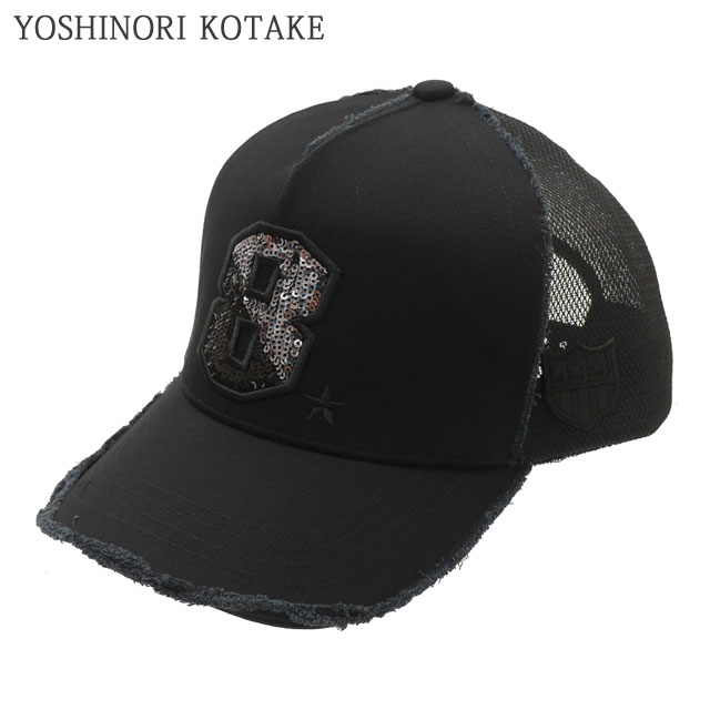 【月間優良ショップ7度受賞】 新品 ヨシノリコタケ YOSHINORI KOTAKE 2TONE 8LOGO SPANGLE MESH CAP メッシュ キャップ メンズ レディース 新作 エンブレム ゴルフキャップ スポーツ ETS051