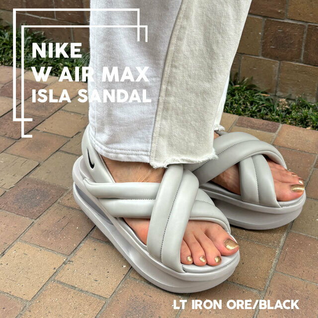 【月間優良ショップ 8度受賞】 新品 ナイキ NIKE W AIR MAX ISLA SANDAL エアマックス アイラ サンダル 厚底 スポサン HJ7191-014 ウィメンズ レディース 新作 ETA001のサムネイル
