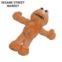【月間優良ショップ 8度受賞】 新品 セサミストリートマーケット SESAME STREET MARKET 店舗限定 オレンジ エルモ パステル ぬいぐるみ S...