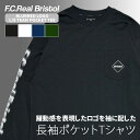 【月間優良ショップ 8度受賞】 新品 エフシーアールビー F.C.R.B. BLURRED LOGO L/S TEAM POCKET TEE ポケット 長袖Tシ...