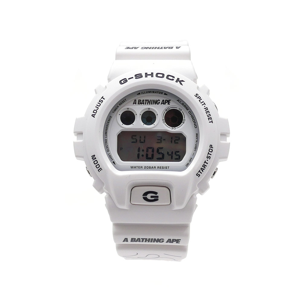 Th hot collaboration of BAPE x CASIO came true again!! Don't miss the tough  G-SHOCK DW-6900 !!
