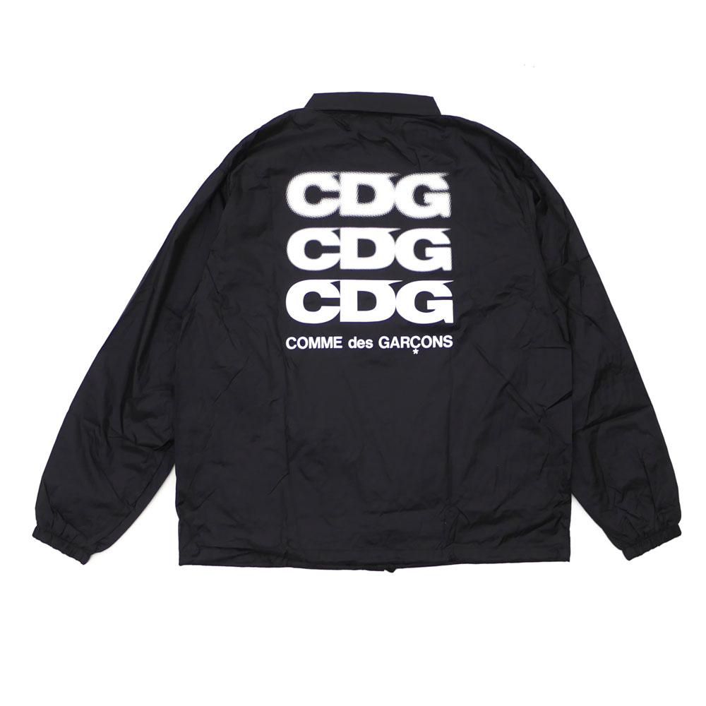 【2022年3月4月度 2ヶ月連続月間優良ショップ受賞】CDG シーディージー COACH JACKET コーチジャケット BLACK 225000377051 【新品】 コムデギャルソン COMME des GARCONS 39ショップ