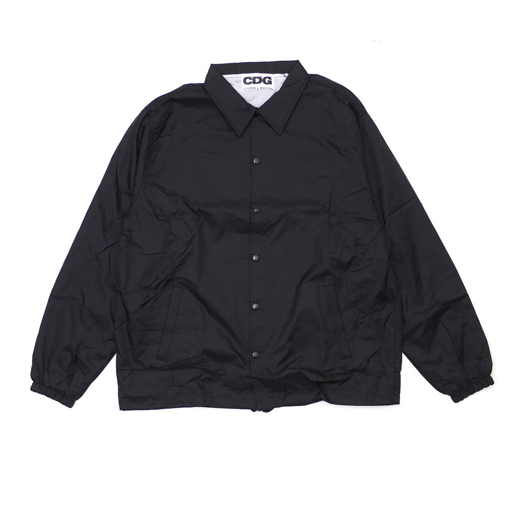 【2022年3月4月度 2ヶ月連続月間優良ショップ受賞】CDG シーディージー COACH JACKET コーチジャケット BLACK 225000377051 【新品】 コムデギャルソン COMME des GARCONS 39ショップ