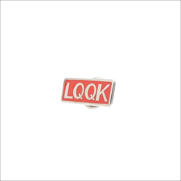 【数量限定特別価格】 LQQK STUDIO ルックスタジオ Red Enamel Pin ピンズ RED 290004261013 【新品】
