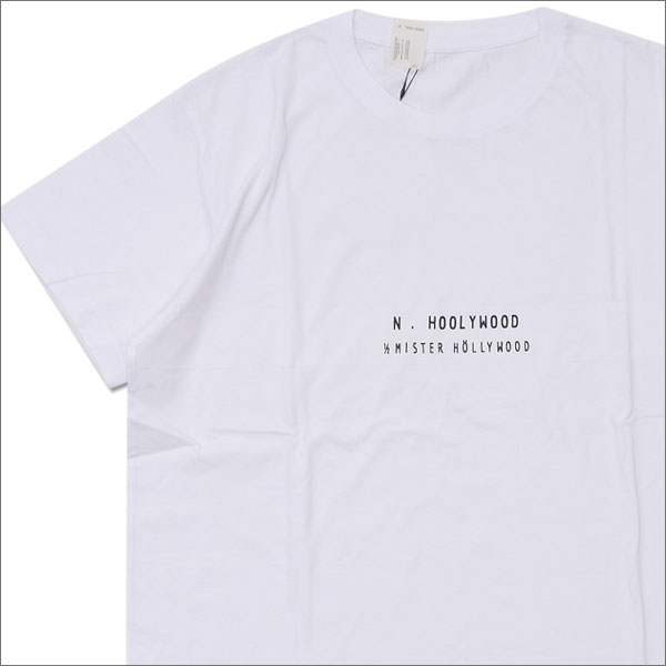 【2023年2月度 通算5度目の月間優良ショップ受賞】 N.HOOLYWOOD エヌハリウッド 1 2 MISTER HOLLYWOOD TEE Tシャツ WHITE 200007403530 【新品】 39ショップのサムネイル