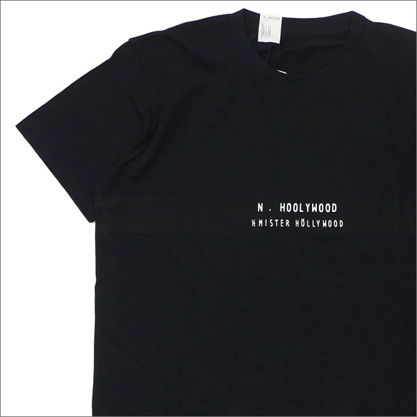 【月間優良ショップ7度受賞】 N.HOOLYWOOD エヌハリウッド 1 2 MISTER HOLLYWOOD TEE Tシャツ BLACK 200007403511 【新品】のサムネイル