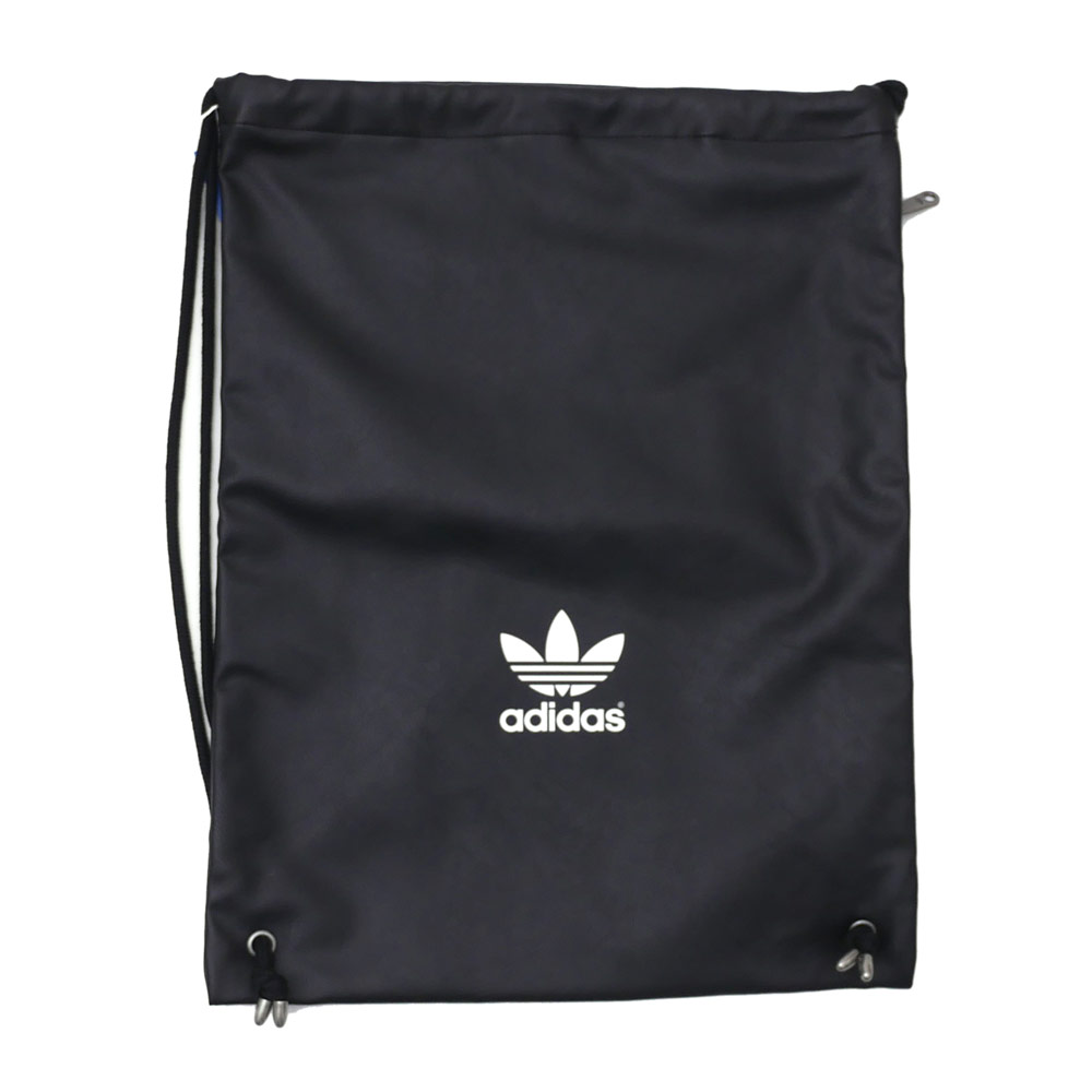 【2022年3月4月度 2ヶ月連続月間優良ショップ受賞】adidas アディダス LEATHER GYM SACK ジムサック BLACK 420000109011 【新品】 39ショップ