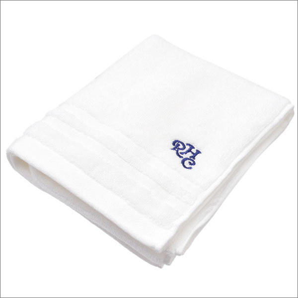 ロンハーマン フェイスタオル 【月間優良ショップ7度受賞】 ロンハーマン RHC Ron Herman STORE LOGO FACE TOWEL フェイスタオル WHITE 290004411010 【新品】