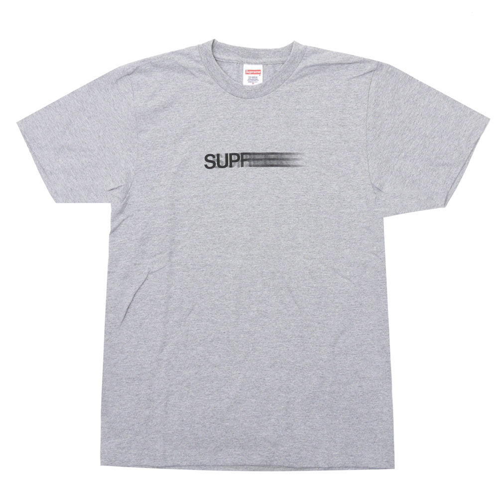 supreme tee grey