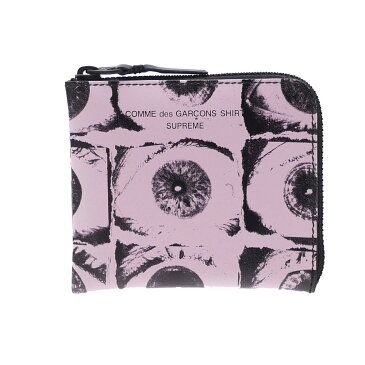 SUPREME(シュプリーム) x COMME des GARCONS SHIRT(コムデギャルソン シャツ) Eyes Wallet (ウォレット)(財布) PINK 271-000376-113+【新品】