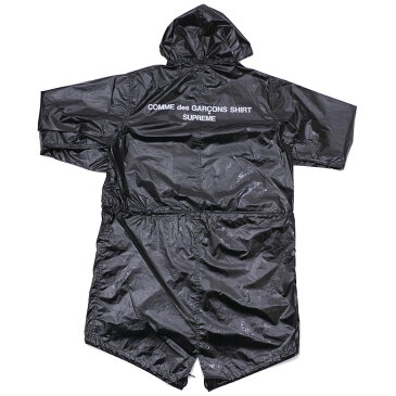 シュプリーム SUPREME x コムデギャルソン シャツ COMME des GARCONS SHIRT Fishtail Parka BLACK 225000307141 【新品】