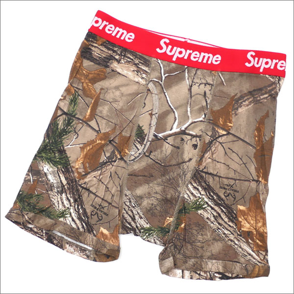 【月間優良ショップ7度受賞】 シュプリーム SUPREME x Hanes ヘインズ Realtree Boxer Brief 1枚 単品 バラ売り WOODBINE 245000216949 【新品】のサムネイル