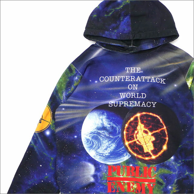 【数量限定特別価格】 シュプリーム SUPREME x アンダーカバー UNDERCOVER x Public Enemy Hooded Sweatshirt スウェットパーカー MULTI 211000558049 130002972049 111001330049 【新品】