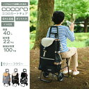 【8/24 20時〜4時間限定10%OFFクーポン】カートチェア 容量40L イス付き キャリー ショッピングカート サブバッグ 自立型 折りたたみ 持ち運び ...