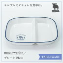 moz テーブルウェアプレート 21cm プレート 食器 ランチプレート 軽い 軽量 割れにくい エルク 北欧 北欧ブランド おしゃれ 新生活 一人暮らし キッ...