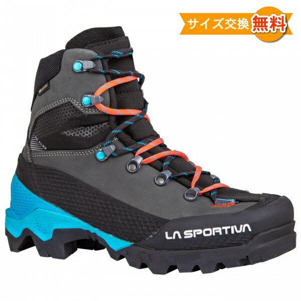 X|eBo GNCrE LT GTX E[} ( Black / Hibiscus ) | La Sportiva Women's Aequilibrium LT GTX