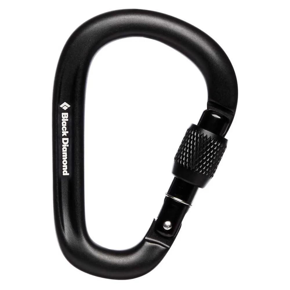 ブラック ダイヤモンド ペアロック スナップ フック （ Black ） | BLACK DIAMOND PearLock snap hook 