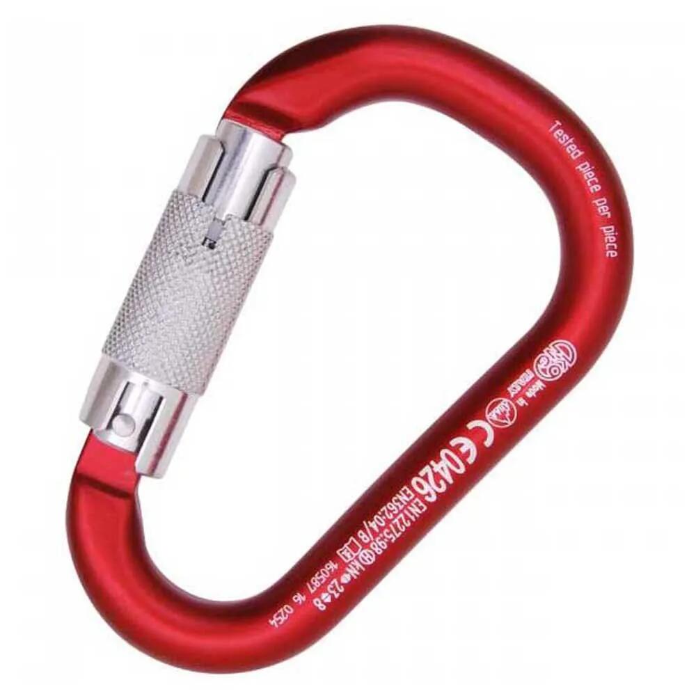 コング イタリー HMS スナップ フック （ Red / Polish ） | KONG ITALY H.M.S snap hook [t]