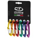 クライミング テクノロジー フライ ウェイト エヴォ スナップ フック 6個セット ( Multicolor ) | CLIMBING TECHNOLOGY F...