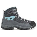 アゾロ ファインダー GV ハイキング ブーツ レディース ( Grey / Gunmetal / Pool Side ) | ASOLO Finder gv ...