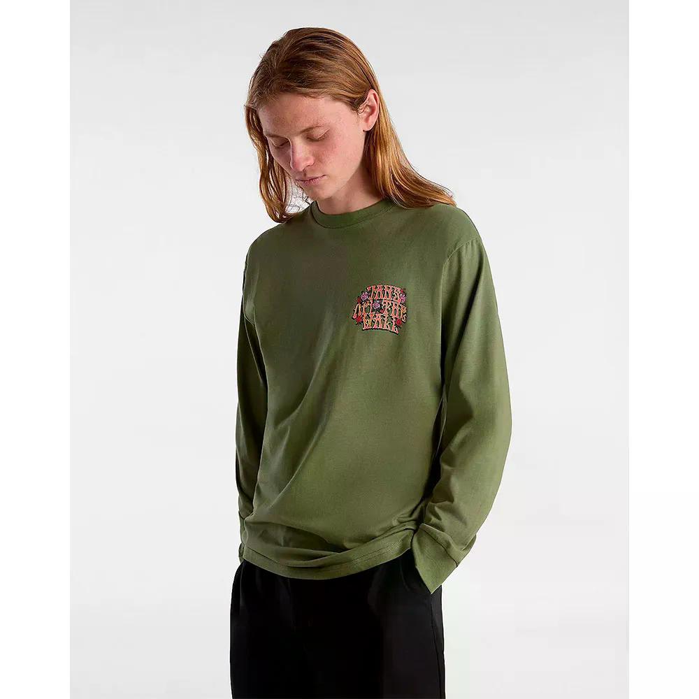 VANS Checking Out 長袖Tシャツ （ Green ） 