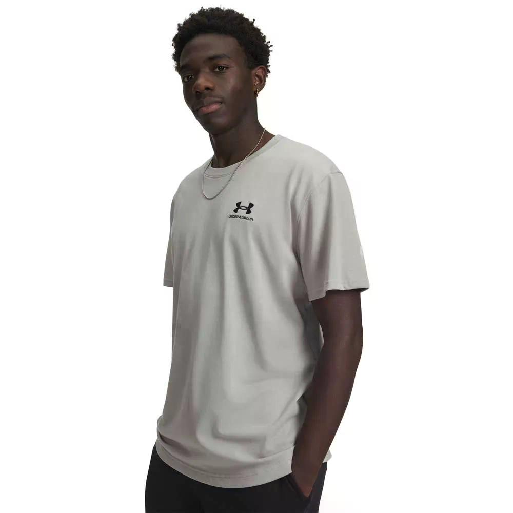樂天商城 - UNDER ARMOUR Logo EMB Heavyweight 半袖Tシャツ （ Gray ） [t]