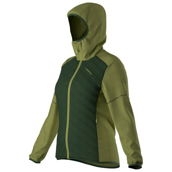 スポルティバ Koro ジャケット レディース ( Forest / Green Banana ) | LA SPORTIVA Women's Koro Jacket