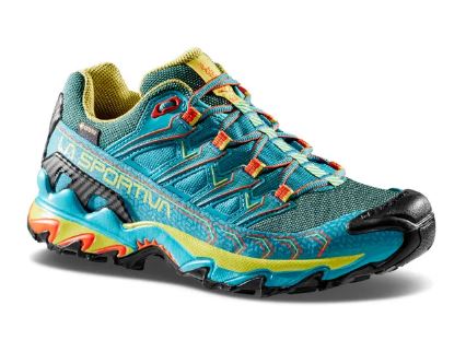 X|eBo Egv^[ II GTX E[} ( Lagoon / Green Banana ) | LA SPORTIVA Women's Ultra Raptor II GTX